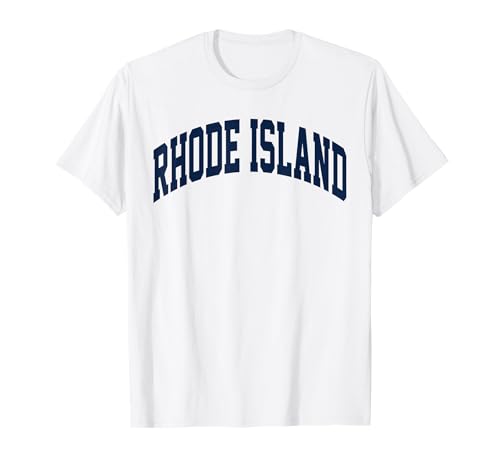 Retro Rhode Island Souvenir Classic Rhode Island Blue Tee RI