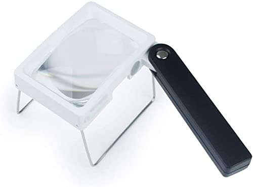 Loupe portable 3,5X pliable, le cadeau utile pour aînés et petits curieux