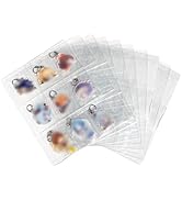 Amazon | キーホルダー 収納ファイル 65mm キーホルダーカバー 最大72