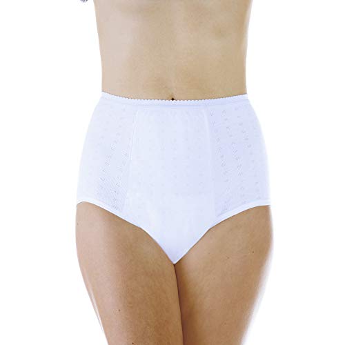 Wearever Super Absorbency (300ml) 1 Pack, Super Brief - Incontinence Pants for Women (XL, White)