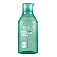 Redken Amino Mint Shampoo alla Menta Piperita per Capelli Grassi, 300 ml