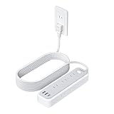 延長コード 5m 電源タップ usb-c たこあしコンセント テーブルタップ TESSAN 9個AC口 1個タイプCポート 2個USBポート 電源コード OA type-c タコ足配線 マルチ 一括スイッチ 壁掛け 卓上