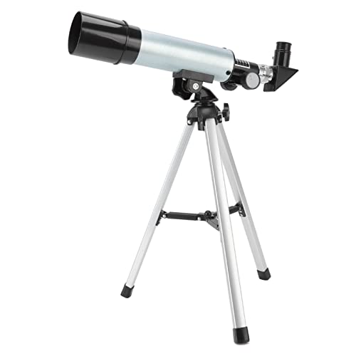 Telescopio astronómico refractor para niños con trípode portátil miniatura 1