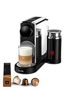 Nespresso CitiZ & Milk Platinum Coffee Machine by Breville, BEC550PSS4JAN1