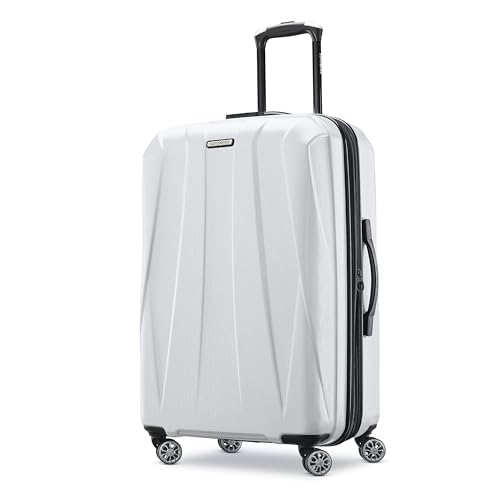 Image of Samsonite Centric 2 Hardside Expandable Luggage with Spinners, White, Medium
