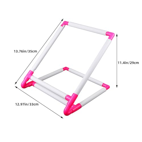 Cadre à point de croix CRAFTHROU vertical en PVC stable pour broderie - 2