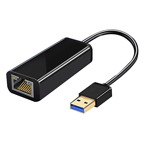Vaguelly USB Ethernet Adapter Mbps LAN Network Adapter for Gaming Streaming Work USB Interface for Desktop Laptop No Driver Needed