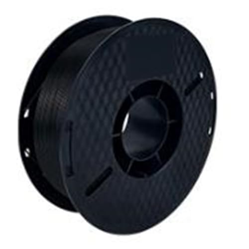 Oiqippnbv Suministros de Impresión 3D Suministros PLA para Impresora 3D de 1,75 Mm/1 Kg Carrete de 1 Kg Accesorios para Impresora 3D, Negro