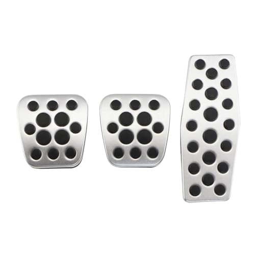 WHSDBPXP Brake Pedal at MT Car Pedas Fit for Chevy Trax Equinox Cruze Malibu Fit for Vauxhall Astra J H GTC Insignia car Foot Pads(3Pcs MT)