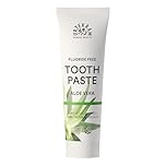 Urtekram Flouride Free Aloe Vera Toothpaste - Vegan - Organic - Natural Ingredients - Urtekram Dental, 75ml (Pack of 1)