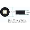 24pcs Black 36x16mm hot Stamp Coder Solid Ink roll for 380 Coding Sealing Machine