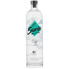 Buy El Sueño Tequila Silver – Smooth, Floral & Citrus-Infused Quality Tequila, 50cl, 38% ABV