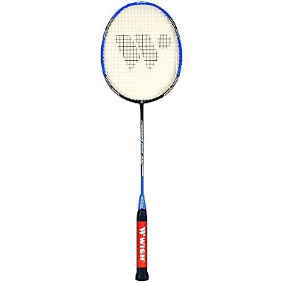 Wish Carbon Pro 98 Badminton Racket - Graphite Badminton Racket Set - Excellent Badminton Grip Free Badminton Racket Case Professional Badminton Racket