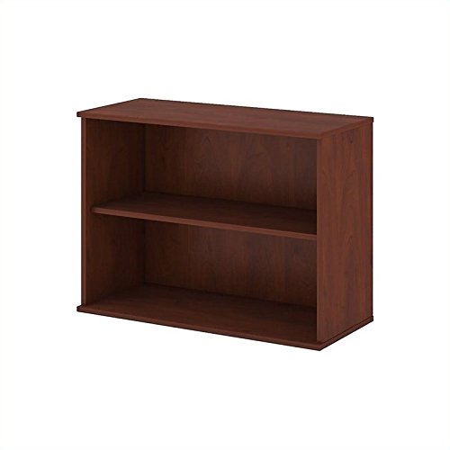 Bush Business Furniture 30H 2 Shelf Bookcase In Hansen Cherry #TOP2