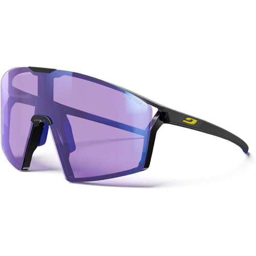 Julbo Sonnenbrille - EDGE - Herren - Schwarz Matt/Blau - Kategorie 1