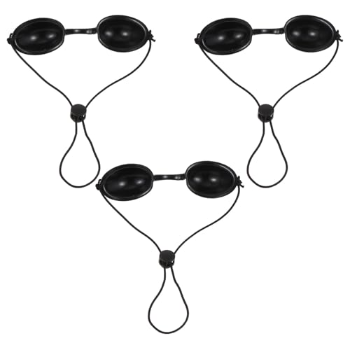 Mikiuly Gafas protectoras para protección ocular de luz roja, protección ocular para cama solar, gafas de cama bronceadora para mujeres, gafas de sol para tomar el sol, terapia de luz LED, clínicas de