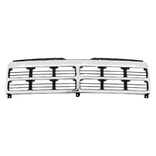 Replacement Grille For 1997-2004 Dodge Dakota & 1998-2003 Durango - Black Plastic Grille CH1200200