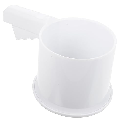 Cabilock Flour Sifter Cup Semi Automatic Powder Strainer for Baking for Flour Cocoa and Sugar Easy to Clean Design for Cake and Bread Preparation