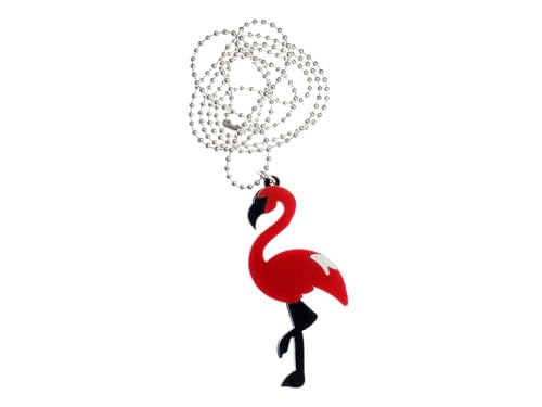Collier animale exotique fait à la main Miniblings avec finition argentée
