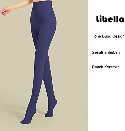 Collant Polaire Femme Effet Transparent, 220g Chaud Hiver, Double