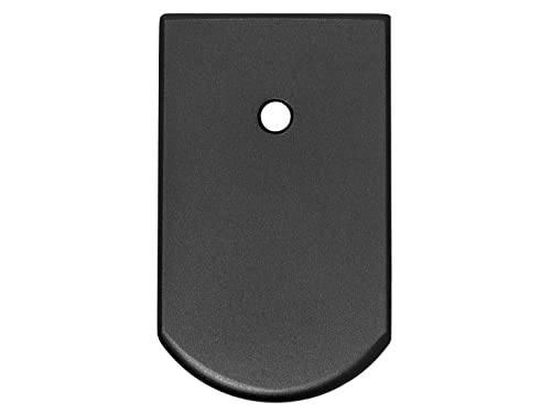 NDZ Performance Magazine Floor Base Plate for Beretta 92 & 96, 9MM .40 Cal Laser Engraved Hardcoat Anodized Aluminum in Black, Made in The USA - Plain