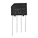 Jeanoko KBP210 Power Component 2A Bridge Rectifiers Diode Axial Electronic Diodes for Electronic Circuit Full Electronic Silicon Diodes(Sell 5)
