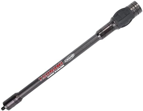 LWANO 6/8/10/12″ Bow Stabilizer for Archery Compound Bow with Weights and Damping System LWANO 6/8/10/12″ Bow Stabilizer for Archery Compound Bow with Weights and Damping System