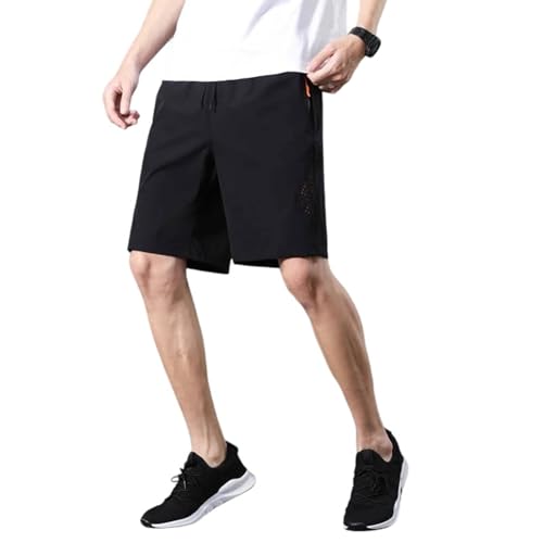 Kit c/ 3 Bermudas CORRIDA Academia Bolso Zíper Tecido Gelado com Elastano 952 (BR, Alfa, GG, Regular