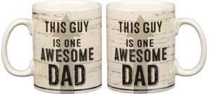 Miniatura 2 de Primitives by Kathy Taza de café de gres blanco, 20 onzas, This Guy