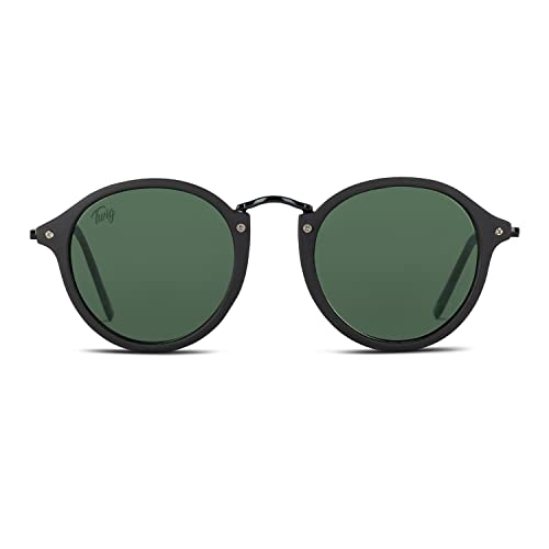TWIG Gafas de sol KLIMT hombre/mujer UV400 patillas flexibles (FOREST GREEN)