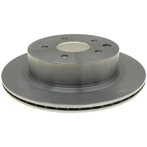 ACDelco Silver Rear Brake Rotor 18A1664A | GM 19287175 Brake Rotors for Select Infiniti G35, Nissan Rogue, Leaf, Qashqai, Juke, X-Trail and more