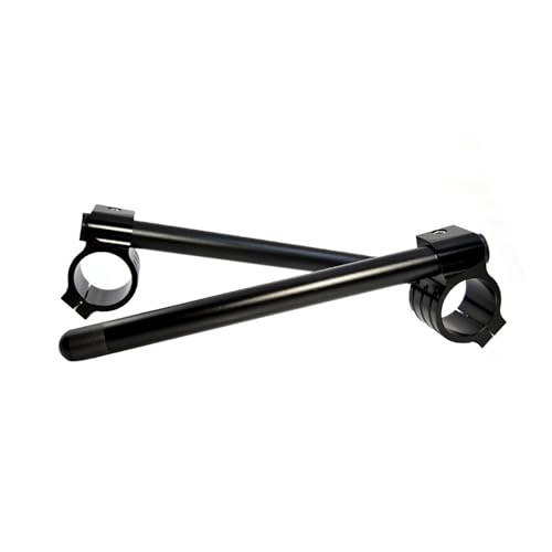 Guidon de moto de course réglable CNC 33mm demi-guidon bracelet pour fourche sport