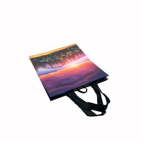Earthwise EVMTO2PCW2 Reusable Shopping Bags Extremely Durable Multi Use Large Stylish Fun Foldable Water-Resistant Totes Design thumb #2