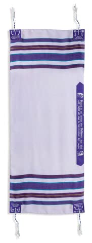 Holy Land Gifts Prayer Shawl-Woman of Valor/Blessed is The Woman Who Believes (Luke 1:45) (72