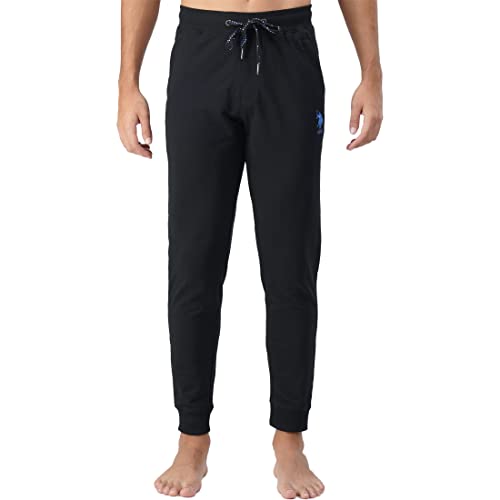 Image of U.S. Polo ASSN. Men's I604 Mid Rise Drawstring Waist Longe Joggers