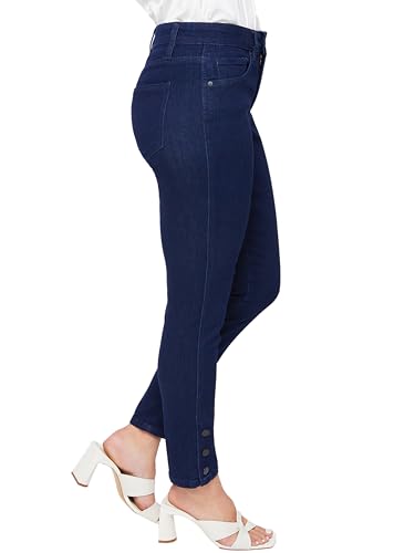 Royalty For Me Womens YMI Jeans Women's Fashion First Mid Rise Ankle Jean with Side Snaps2