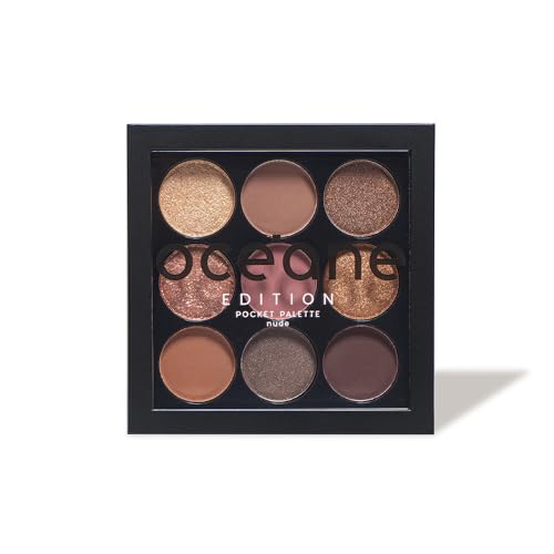 A Elegância Compacta e Versátil da Paleta de Sombras Nádia Tambasco By Océane - To Go Nude 7,2g 5 Paleta de Sombras - Pocket Palette Nude Océane Edition 7g