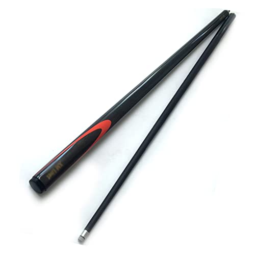 Taco de billar Black Carbon 9.5mm con punta y amortiguador