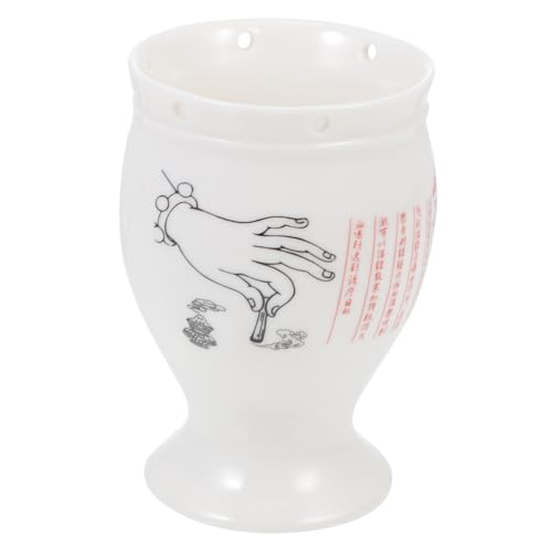 VALICLUD Caja Copa De Moxibustión Cuerpo Utilización De Tazas Herramientas De Masaje Corporal Pequeño Quemador De Moxibustión Tanque De Moxibustión Cerámica