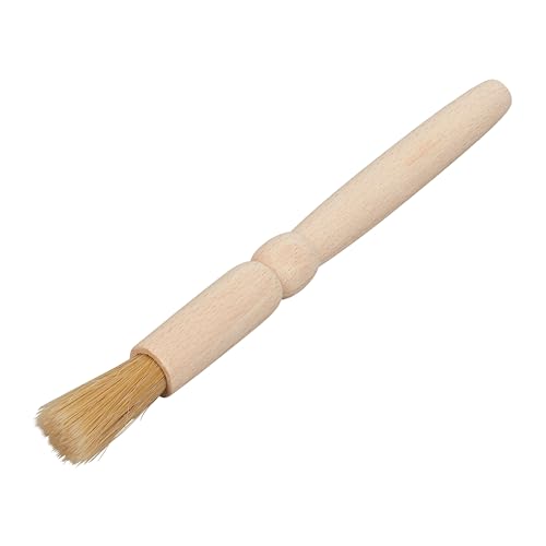 Tala Wooden Pastry Brush - Basting Cooking Brush - Ideal for Applying Oils Glazes Milk and Egg Yolk- 2cm x 2cm x 19cm