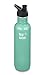 Klean Kanteen De Agua Deportiva Clásica Una Sola Pared, Botella Unisex Adulto, Turquesa, Talla Única