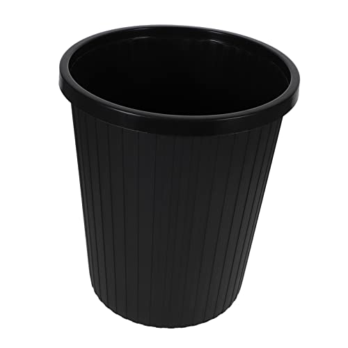 Tapa para basura de plástico con diseño madera SOLUSTRE