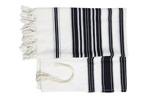 Chabad Talis 100% Wool (Modim) Classic smooth fabric Handmade Comfortable Prayer Shawl