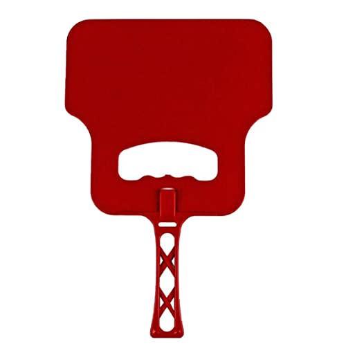 Hperu Barbecue-Handventilator, manueller Handkurbel-Grillventilator für Grillgebläse und Verbrennungsunterstützung, Outdoor-Kochgerät mit zufälliger Farbauswahl für Grillbegeisterte