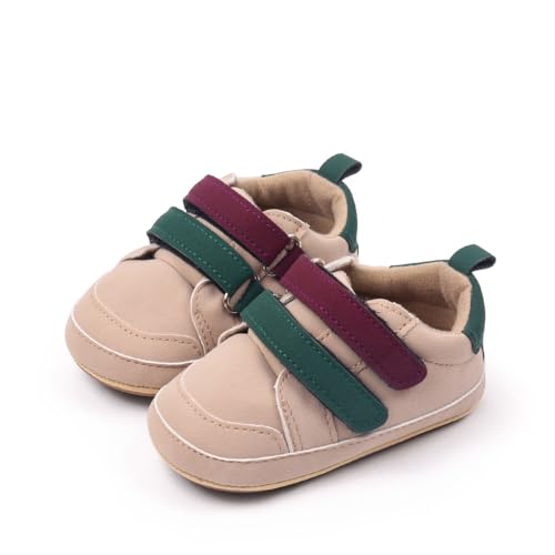 Baby Boys Girls Shoes Non-Slip Rubber Sole Sneakers Infant First Walking Shoes Toddler Crib Shoes Newborn Loafers Flats
