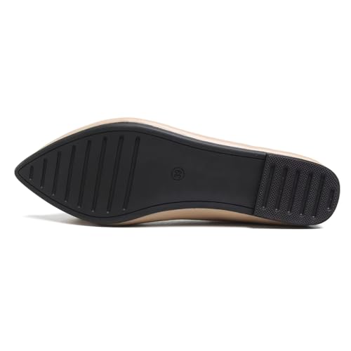 Image of SAILING LU Women's Bow-Knot Pointed Toe Ballet Flats