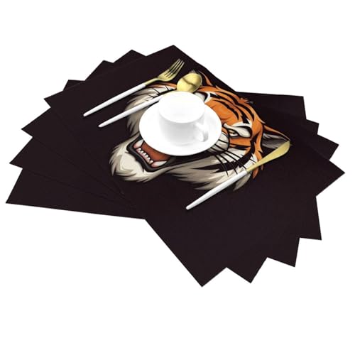 Set de table lavable 30,5x45,7cm | Tapis de table PVC résistant à la chaleur - 7