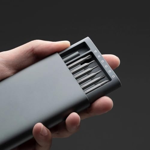 Kit de Chave de Fenda Magnética Multifuncional 24pcs com Ferramentas de Alça Removíveis para Celular