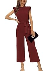 Jumpsuits for Women Casual 367wine Red