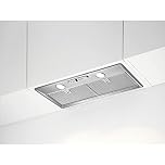 AEG 5000 Series Canopy Cooker Hood, DGB3850M, ExtractionTech, 70cm, LED Lights, 3 Variable Speeds, Washable filter, One Touch Control, Vent Capacity 600 (m³/h) 63 dB, Stainless Steel